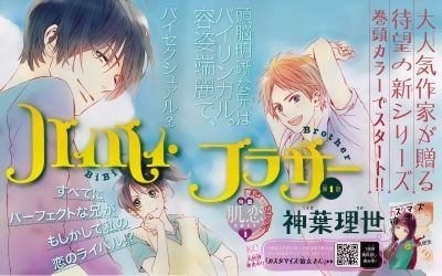 Portada del manga Bye Bye Brother en español