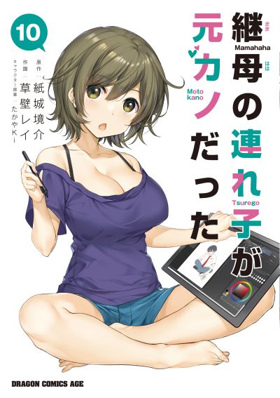 Portada del manga Mamahaha no Tsurego ga Moto Kanodatta en español