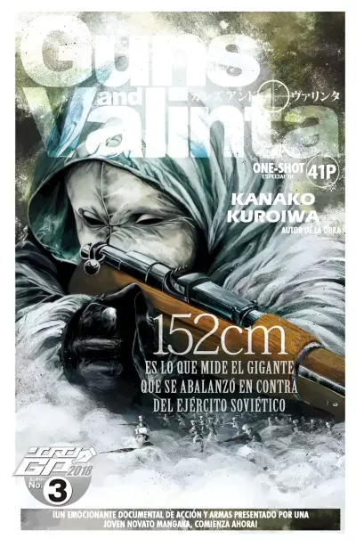 Portada del manga Guns and Valinta (ONE SHOT) en español