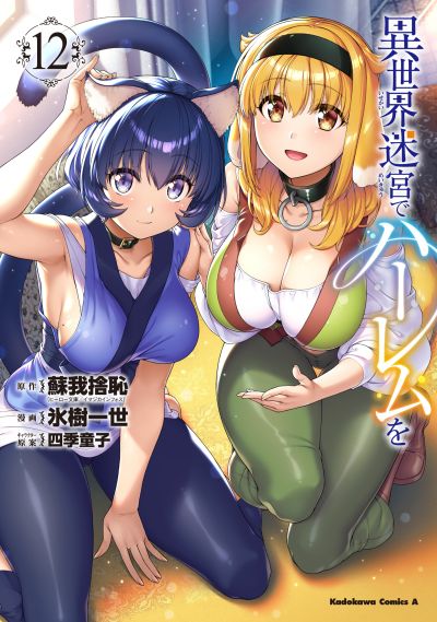 Portada del manga Isekai Meikyuu de Harem o en español