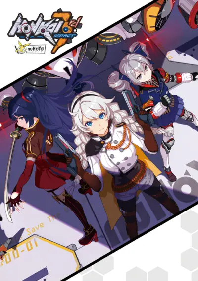 Portada del manga Honkai Impact 3rd en español