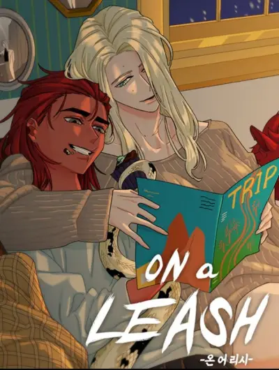 Portada del manga On a Leash en español