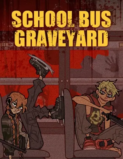 Portada del manga School Bus Graveyard en español