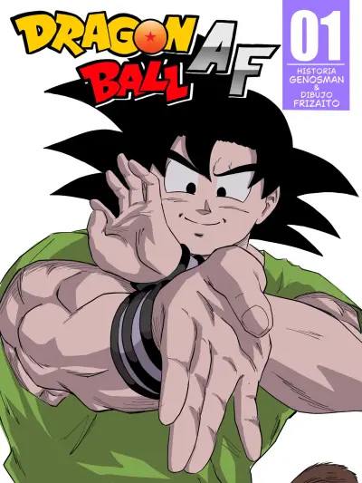 Portada del manga Dragon Ball AF en español