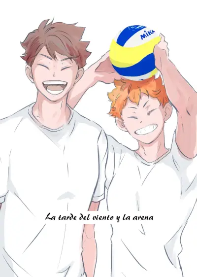 Portada del manga The soiree of the wind and sand - Haikyuu dj en español
