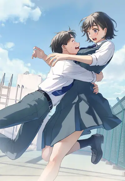 Portada del manga Mi novia es grande y linda en español