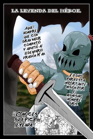 Portada del manga La leyenda del héroe en español