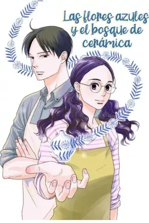 Portada del manga Las flores azules y el bosque de cerámica en español