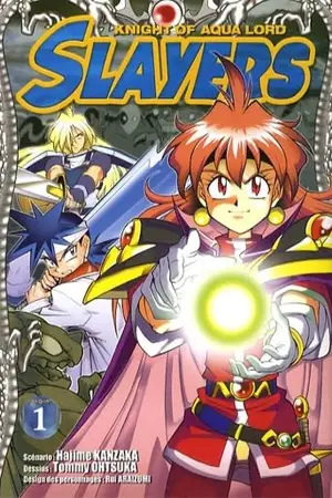 Portada del manga Slayers Knight of Aqualord en español