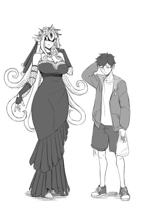 Portada del manga Mi Novia Eldritch en español