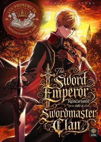 Portada del manga El Emperador de la Espada reencarnó en un clan de maestros de la espada. en español