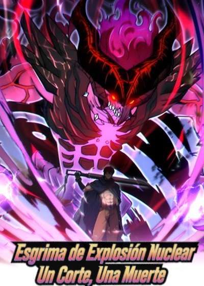 Portada del manga Técnica de Espada de Explosión Nuclear: Un Corte, Una Muerte en español