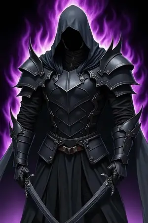 Portada del manga Overpowered: El Caballero Oscuro en español
