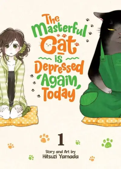 Portada del manga The Masterful Cat Is Depressed Again en español