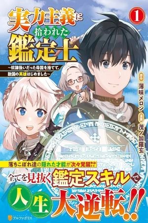 Portada del manga Un tasador engañado por la meritocracia: tras abandonar la patria que me trataba como a un esclavo, empecé como héroe de la nación enemiga. en español