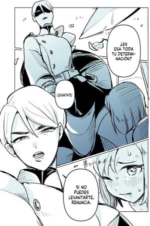 Portada del manga capitana caballero y princesa caballero en español