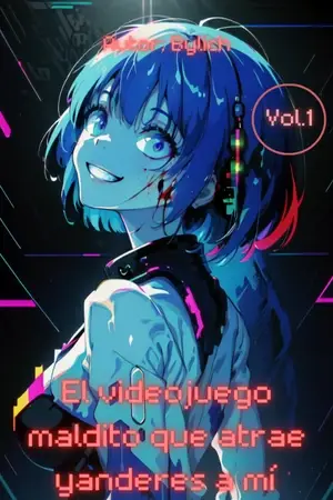 Portada del manga El videojuego maldito que atrae yanderes a mí. Parte 1. en español