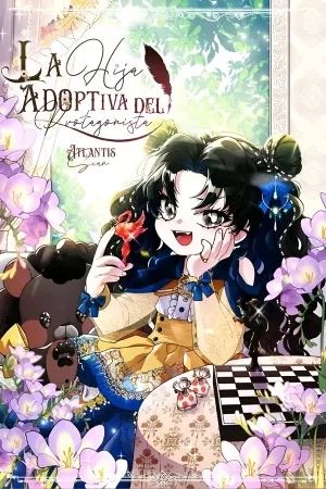 Portada del manga Me convertí en la hija adoptiva del protagonista masculino(2020) en español