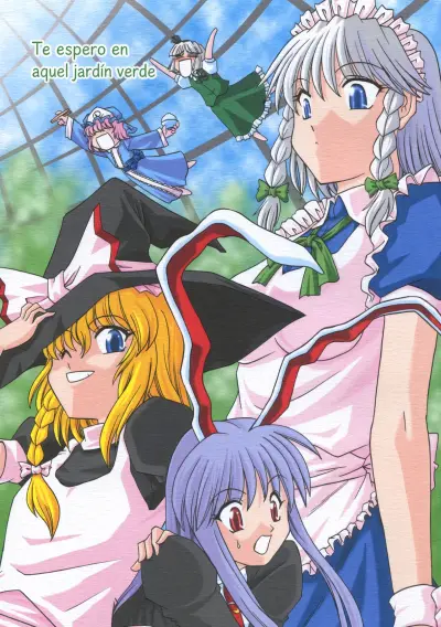 Portada del manga Te espero en aquel jardin verde en español