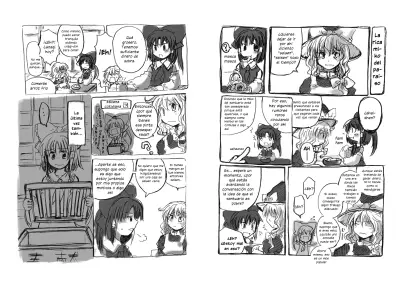 Portada del manga La miko rica de Touhou en español