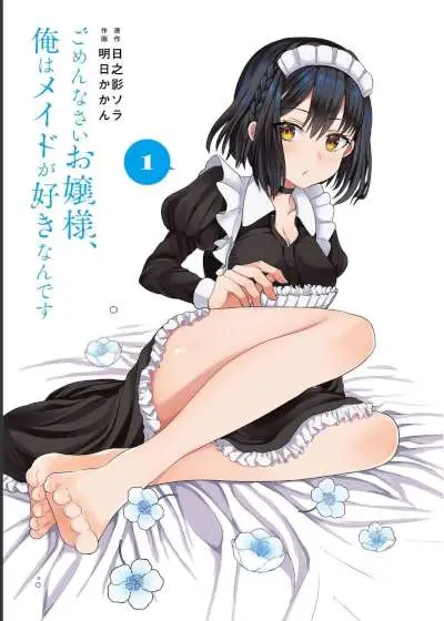 Portada del manga Lo siento mucho señorita, pero a mi me gusta la sirvienta en español