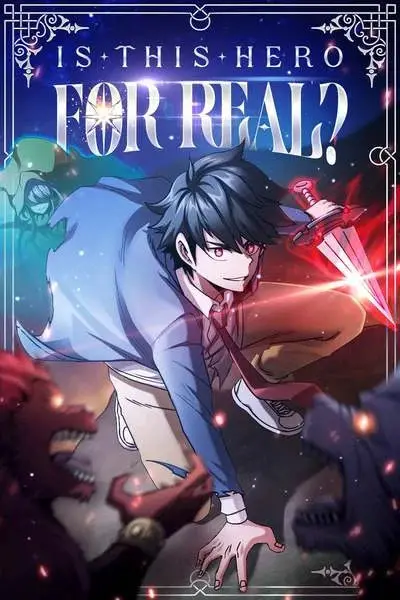 Portada del manga ¿Es un Héroe de Verdad? en español