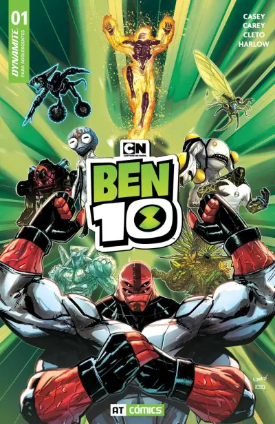 Portada del manga Ben 10 Comic (Dynamite Entertainment) en español