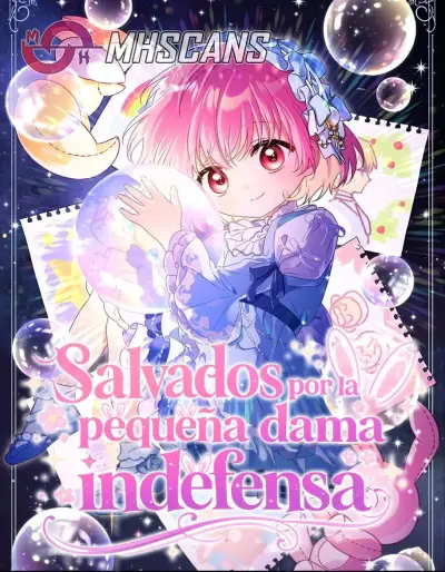 Portada del manga Salvados por la pequeña dama indefensa en español