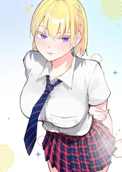 Portada del manga Cool na Eikoku Bishoujo wa Orenchi ni Ibunka Dousei Shitai Rashii en español