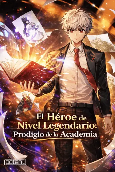 Portada del manga El heroe de nivel legendario prodigio de la academia en español