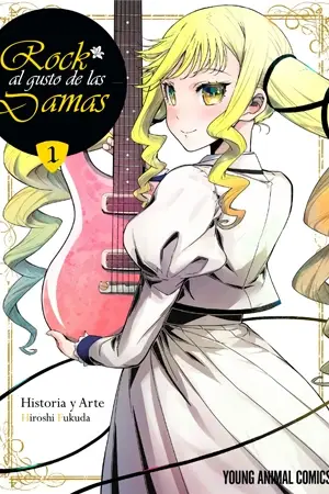 Portada del manga Rock wa Lady no Tashina Mideshite. en español