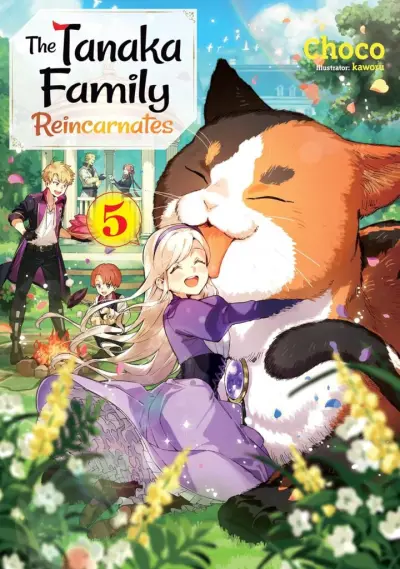 Portada del manga La familia Tanaka se reencarna en español