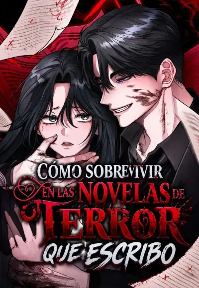 Portada del manga Cómo sobrevivir en las novelas de terror que escribo en español
