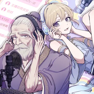 Portada del manga Confucio Vtuber en español