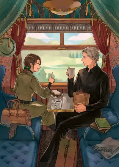 Portada del manga Mi nueva vida laboral con un mago antisocial y poco comunicativo en español