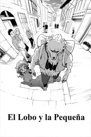 Portada del manga El Lobo y La Pequeña en español