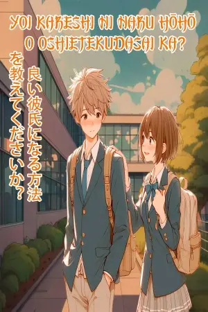 Portada del manga Enséñame a como ser un buen novio en español