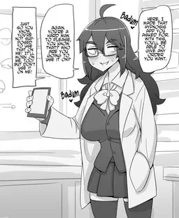 Portada del manga The Head of the Science Department Makes a Hypnosis App en español