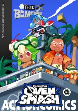 Portada del manga Cookie Run: OvenSmash en español